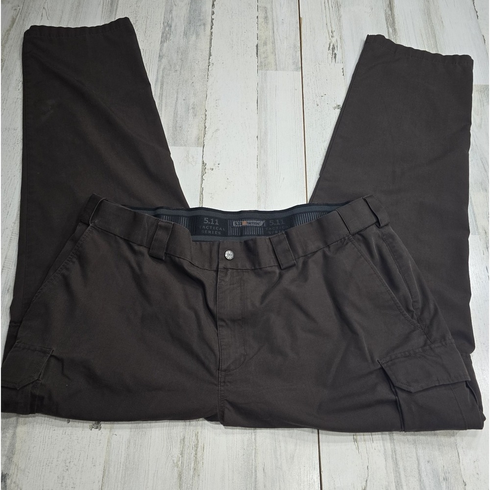 5.11 Tactical Series 74371‎ Dark Brown Ripstop Cargo Pants Mens 44x31
